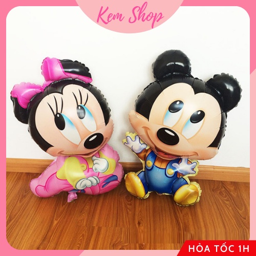 Bóng Hình Chuột Mickey Trang Trí Sinh Nhật Cho Bé Trai Bé Gái - K190