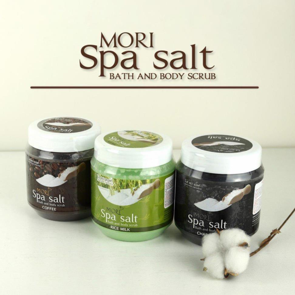 Muối tắm tẩy tế bào chết mori Spa Salt Hương SỮA CHUA  700gr