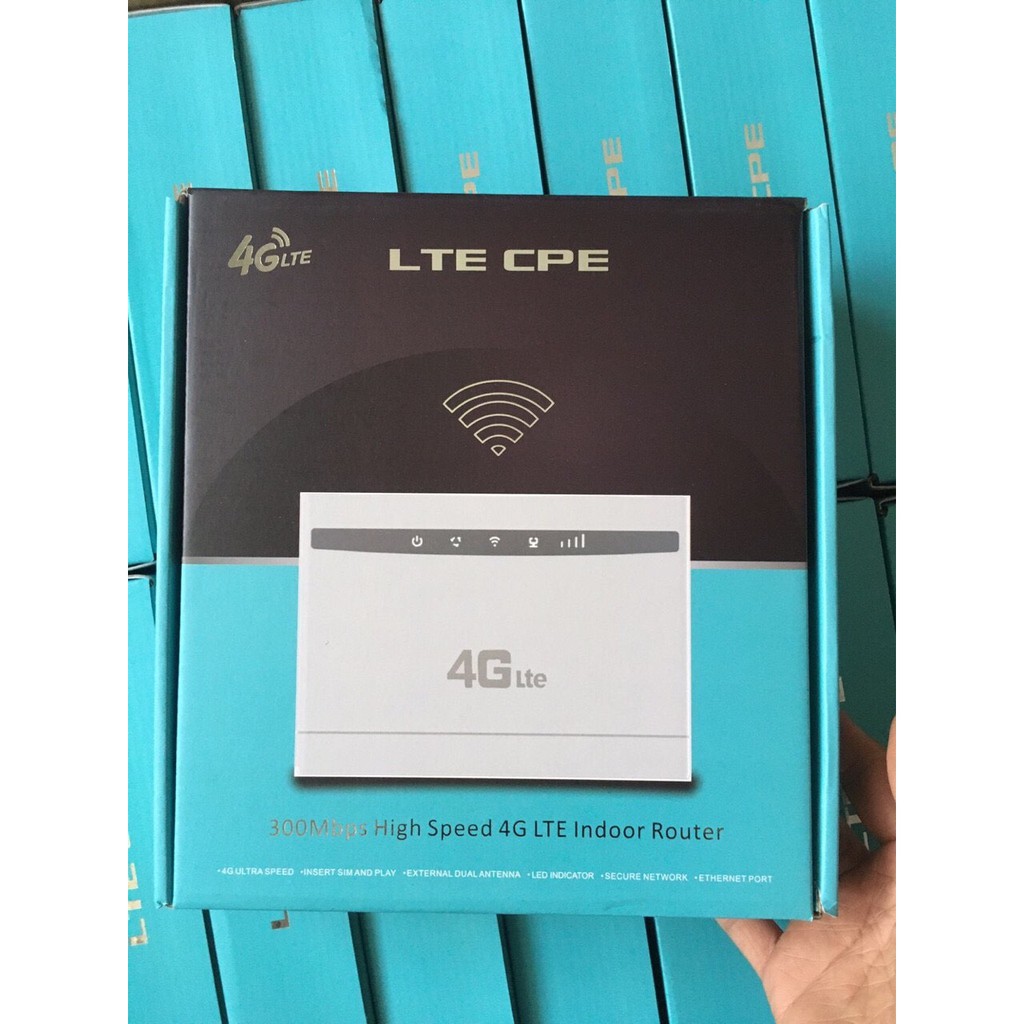 Bộ phát wifi từ sim 3G/4G ZTE CP101 sóng siêu khỏe, Tốc độ 300Mbps, Router phát wifi từ sim 3G 4G