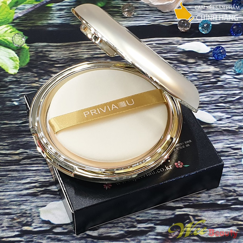 Phấn Phủ Ngọc Trai Dưỡng Da Siêu Mịn - Privia 20g [Hàn Quốc] | BigBuy360 - bigbuy360.vn