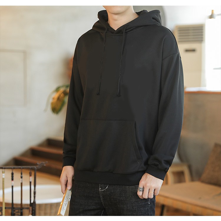 Áo hoodie / Áo nỉ trơn nam nữ Minishopvn kiểu dáng Basic