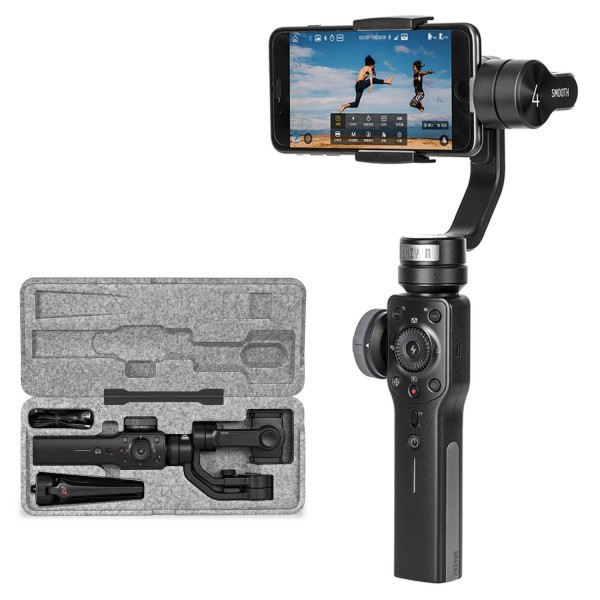 [Mã SKAMSALE8 giảm 10% đơn 200K] Gimbal cầm tay chống rung cho điện thoại Zhiyun Smooth 4 | WebRaoVat - webraovat.net.vn