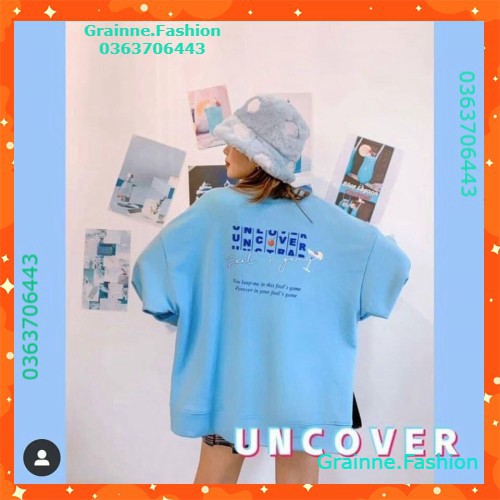 ÁO KHOÁC FOOL'S GAME UNCOVER UNISEX 5 MÀU - ÁO KHOÁC CARDIGAN NỈ DA CÁ XANH NEON ĐEN TRẮNG CAM 💎  👗👑- GNFShop