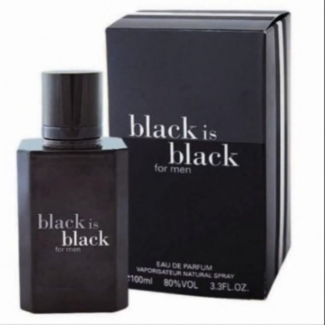 Nước hoa hoa Black is Black (for men)100ml