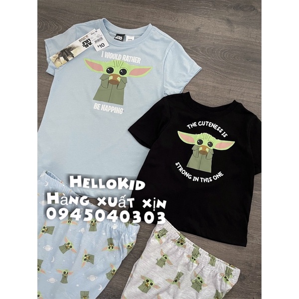 B149 - Bộ thun cotton Starwar cho bé