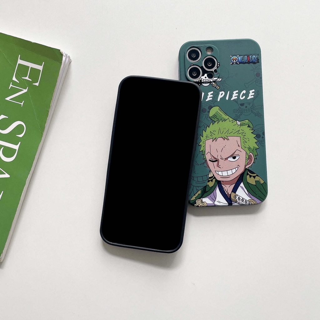 Ốp Điện Thoại Họa Tiết One Piece ZORO LUFFY Dành Cho for iPhone13Pro for iPhone12Pro XS for iPhone11 12Promax for iPhone12