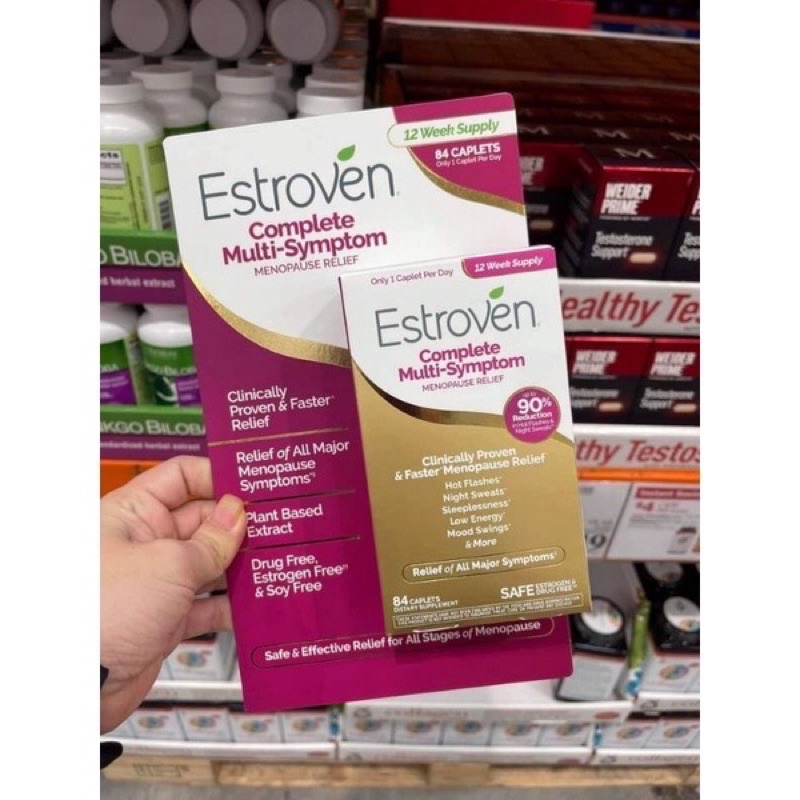 Viên uống dành cho phụ nữ tiền mãn kinh Estroven Complete Multi - Symptom