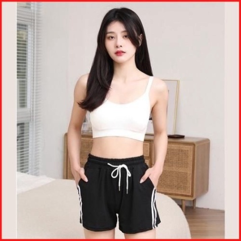 ⚡BIG SALE⚡ Quần Short Thun Nữ 2 Sọc⚡ GIÁ RẺ⚡ Quần Đùi Nữ Thun Co Dãn,Thấm Hút Mồ Hôi Tốt Chely_fashion