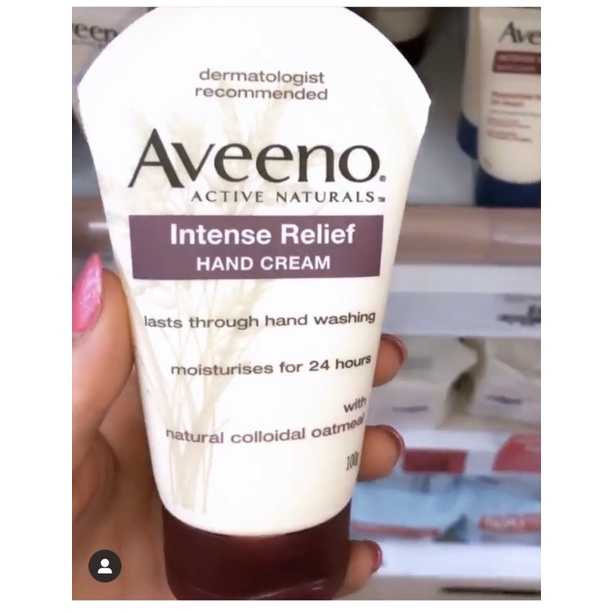 Kem dưỡng da tay Aveeno Active Naturals Intense Relief Hand Cream