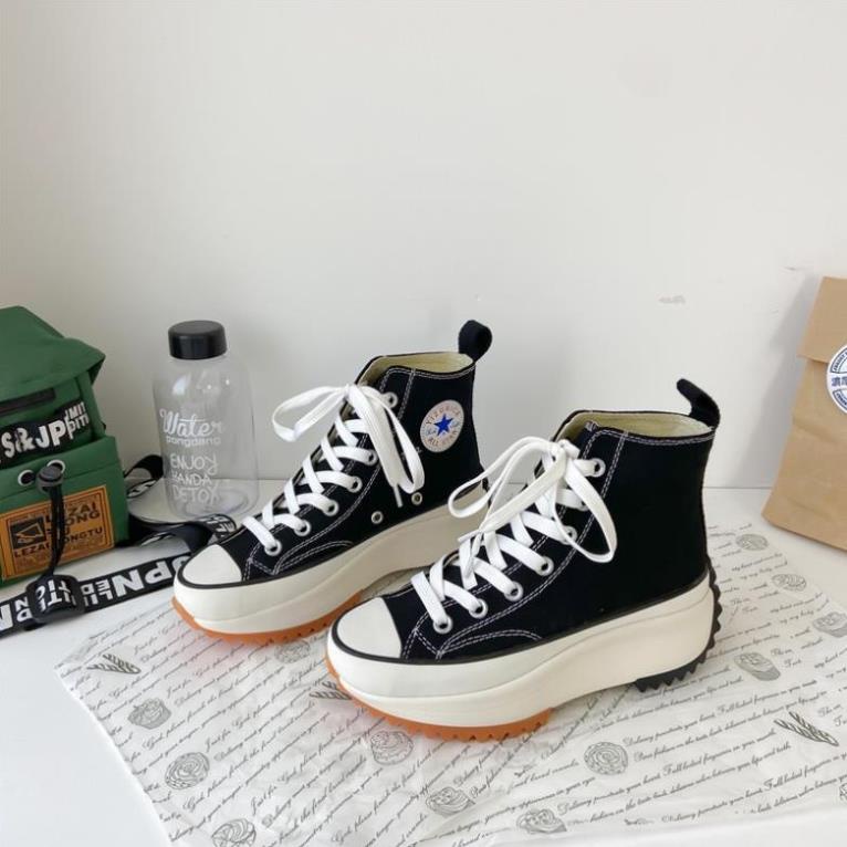 🇱🇧 Giày thể thao nữ đế độn ulzzang vải dáng converse cv 1970s cổ cao cấp 2022 pi