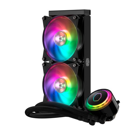 Tản nhiệt nước CPU Cooler Master MasterLiquid ML240R RGB - Hàng chính hãng