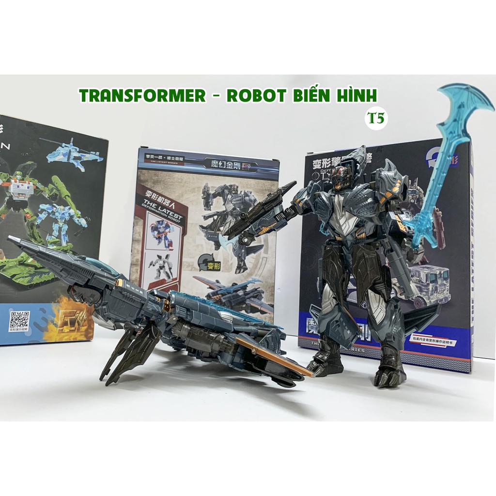 Robot Transformers Biến Hình Optimus Prime Megatron Biến Hình Cho Bé