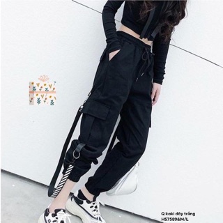 Quần kaki dây trắng - HS
