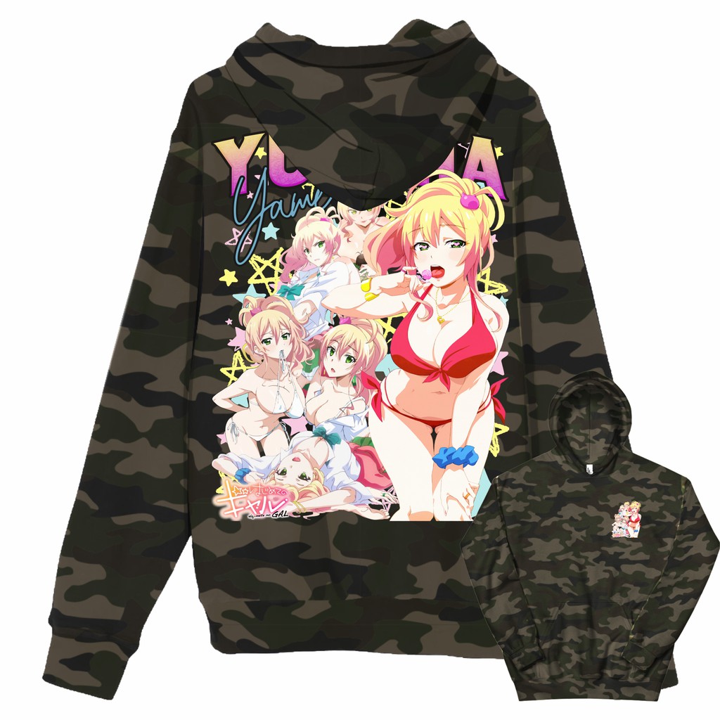 Áo Hoodie In Chữ No Gal Yukana Yame Vol. 2 Cá Tính