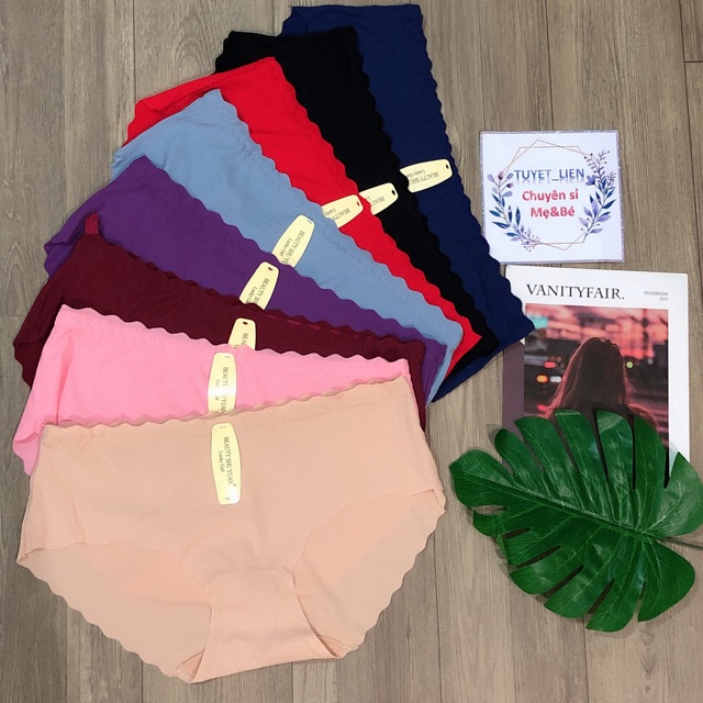 Combo 3 quần hoặc 5 quần lót cotton tăm mềm mịn | BigBuy360 - bigbuy360.vn