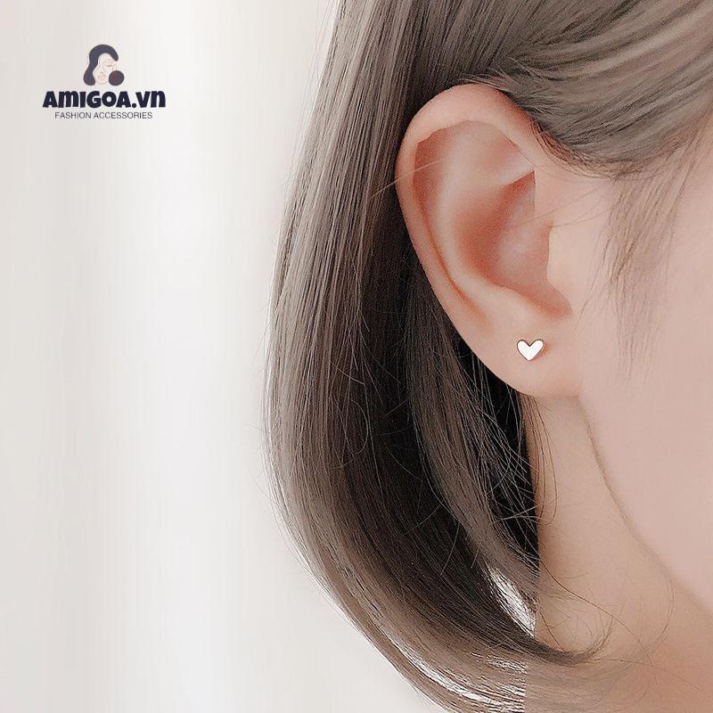 ✨✨Đôi Khuyên Tai Mạ Bạc 925 Hình Thiên Nga/Bướm/Hoa/Sừng Hươu /Thiên Nga Tinh Xảo