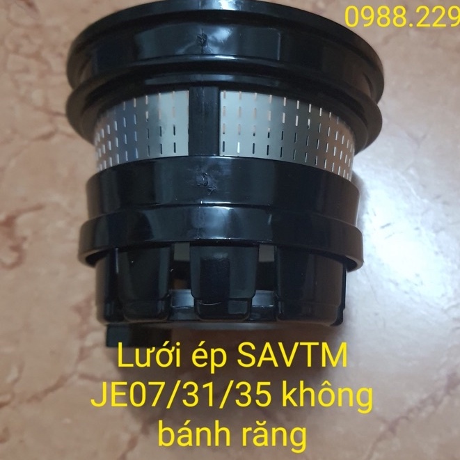 Lưới lọc phụ kiện lọc dùng cho máy ép chậm SAVTM JE35 JE31 JE07 loại không có bánh răng -anhsonnd18