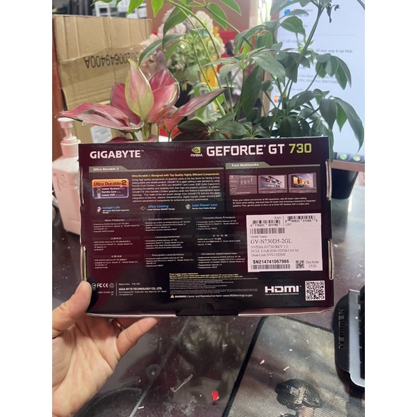 Card VGA Gigabyte 730 2gb d5 chơi max Lol, Fifa, Pupg mb… bảo hành 3 năm