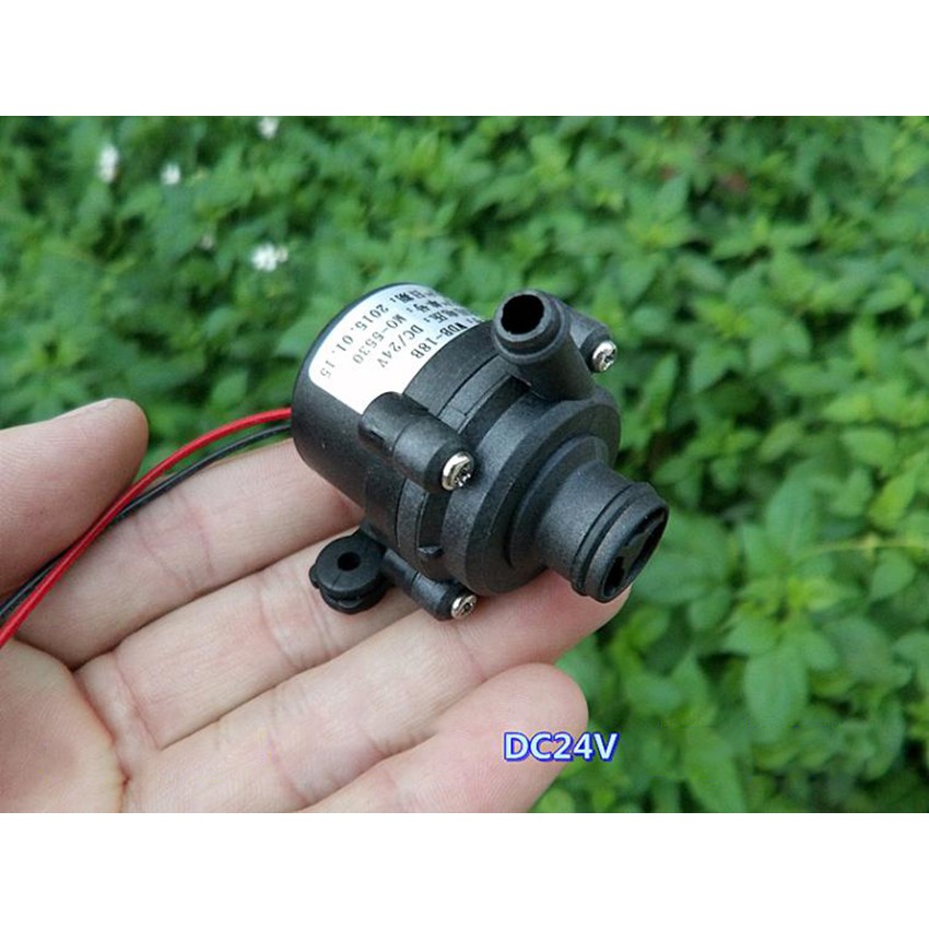 Máy Bơm Nước Mini Động Cơ Không Chổi Than DC 24V 0.16A - Dùng làm máy bơm chìm rất tốt