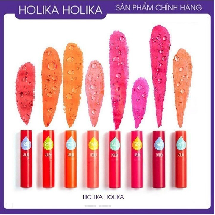 Son Tint Mát Lạnh Holika Holika Water Drop Tint Bomb 2,5g | BigBuy360 - bigbuy360.vn