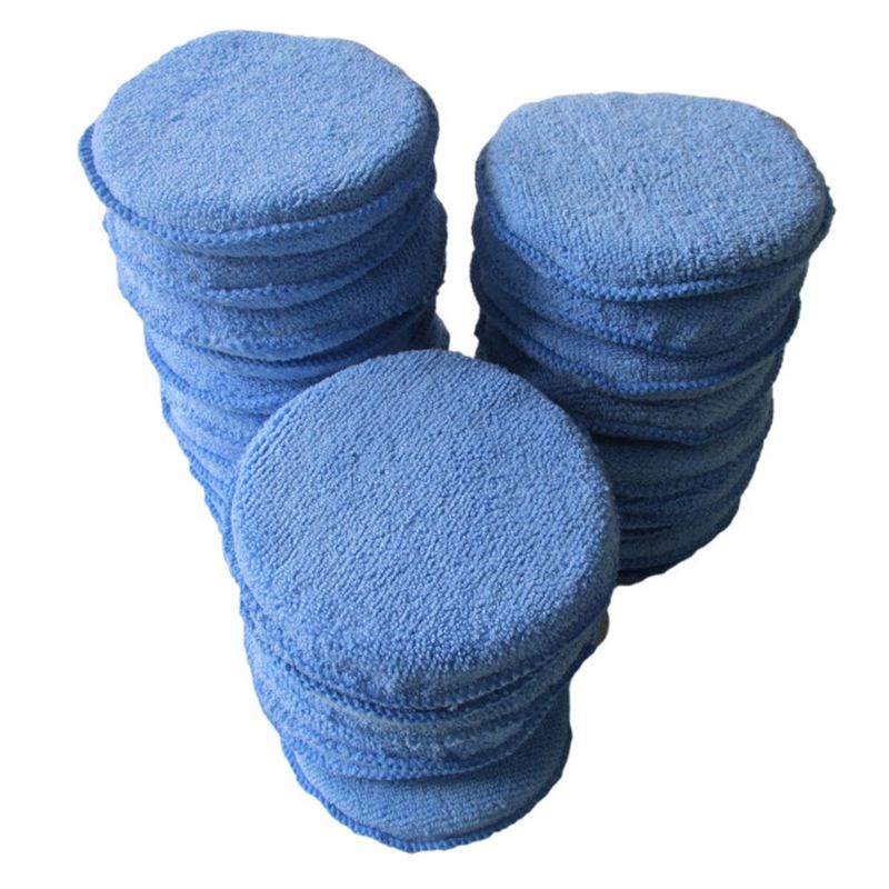 Bộ 10 Miếng Bọt Biển Mềm Đánh Bóng Xe Hơi Tiện Dụng