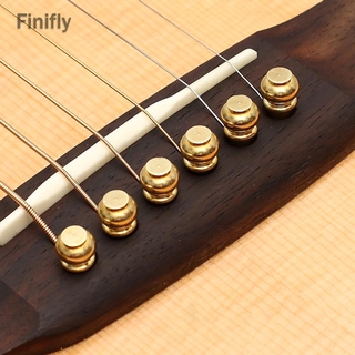 Bộ 6 Chốt Dây Đàn Guitar Bằng Đồng