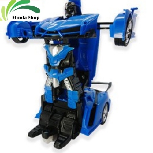 Đồ Chơi Ô Tô Biến Hình Robot Transformer Cho Bé Trai Xe Có Tự Động Gỡ Và Chuyển Hướng Cảm Ứng Vật Cản - Alicestore