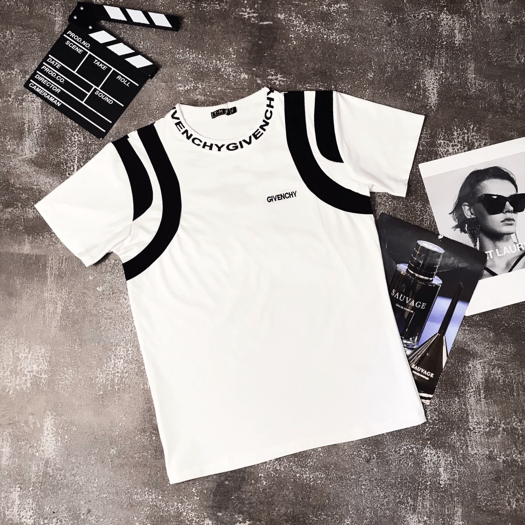 [FREE SHIP] ÁO THUN NAM CỔ TRÒN ĐỦ SIZE BO VIỀN NÁCH GIVANCHI SIÊU THỜI TRANG