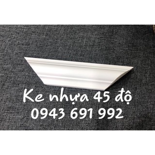 Ke nhựa góc 45 độ chuyên dụng cho thi công Phào Chỉ Len Tường nhựa PU, PS
