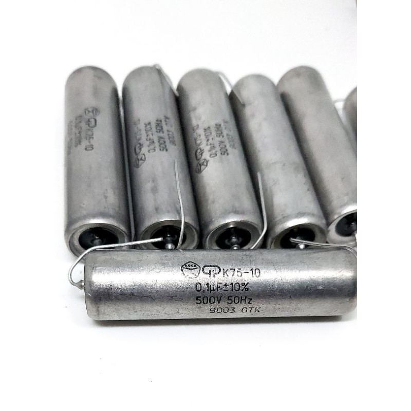 Tụ dầu  Nga K75 0.1uf/500V