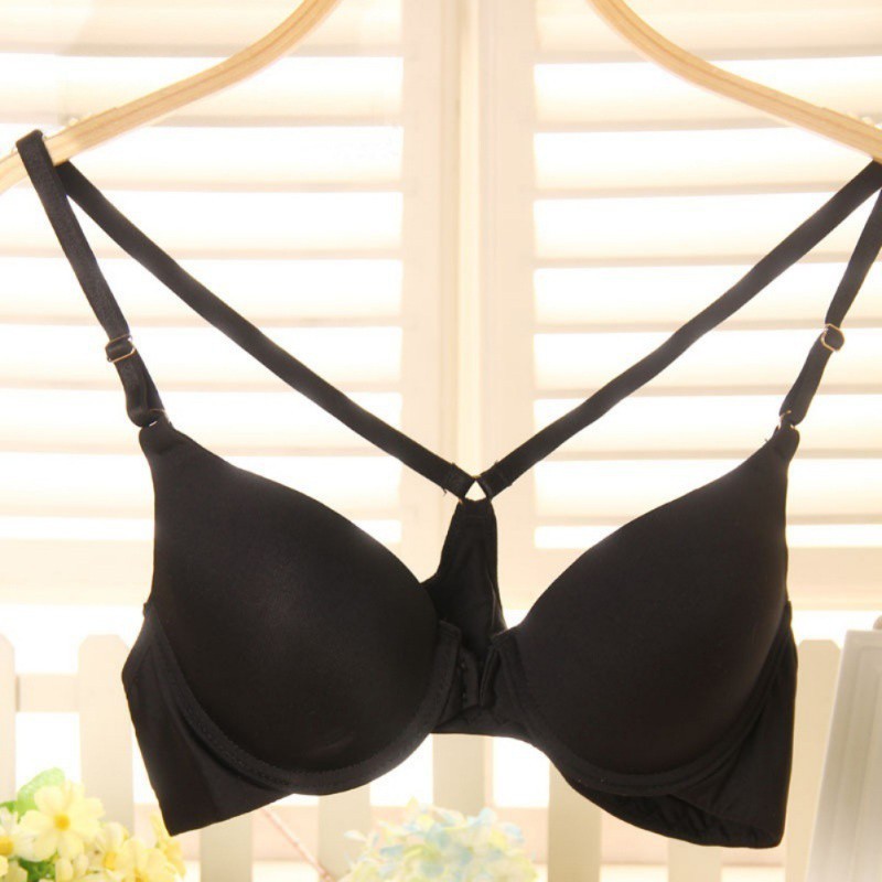 Áo ngực nữ mềm mại gài trước 7 màu thời trang