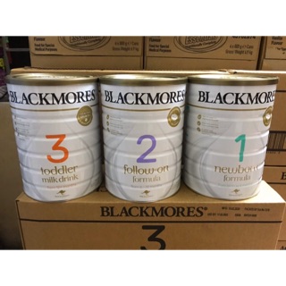 Sữa bột Black mores số 1/2/3 900gram - Hàng nội địa Úc date mới