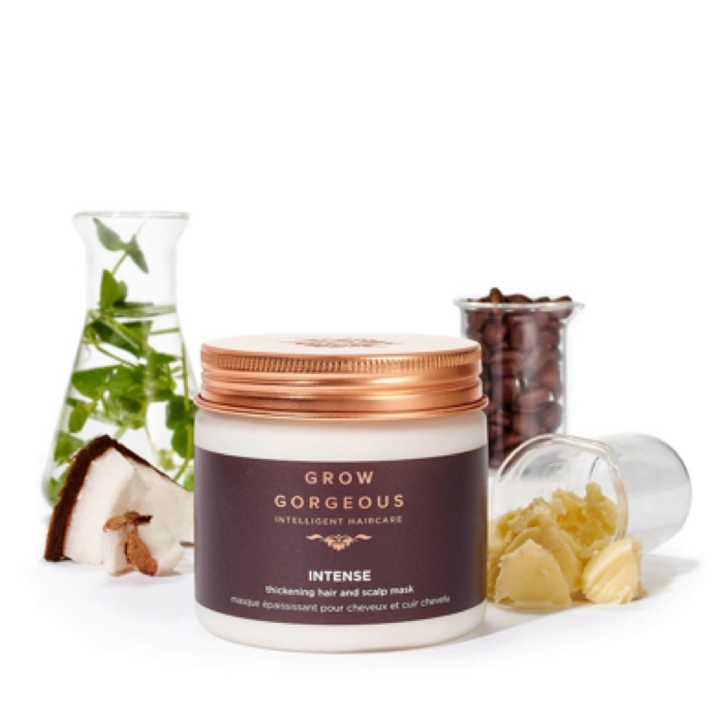 Mặt nạ ủ làm dày và mượt tóc Grow Gorgeous INTENSE THICKENING HAIR & SCALP MASK 200ML