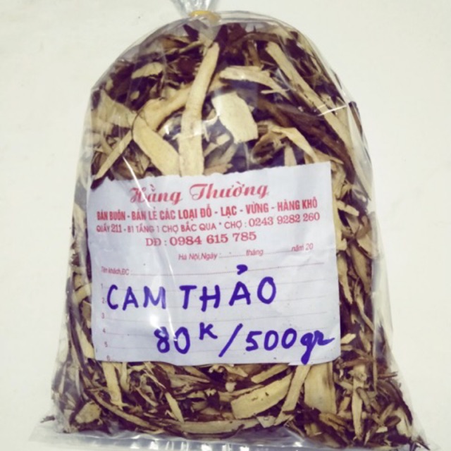 Cam thảo 500g