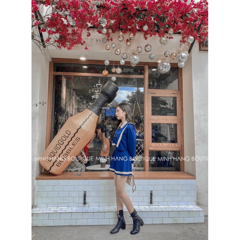 Set Thuỷ Thủ , chân váy , chất liệu trượt hàn (Ảnh thật) ( VMH003 ) | BigBuy360 - bigbuy360.vn