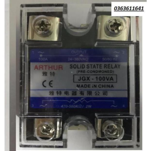 [Sốc] Rơ le bán dẫn Arthur Relay bán dẫn Arthur Solid state relay Arthur SSR Fotek ARTHUR 100VA 100DA 100AA