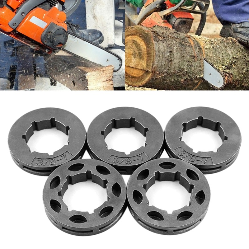 Set 5 Bánh Răng 3/8 inch Pitch 7 19mm Cho Máy Cưa MS360 MS310 154