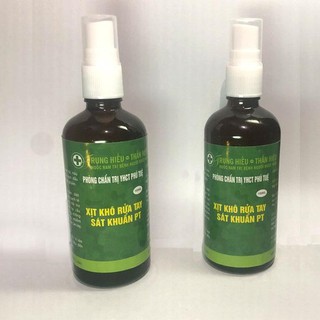 Xịt rửa tay sát khuẩn pt