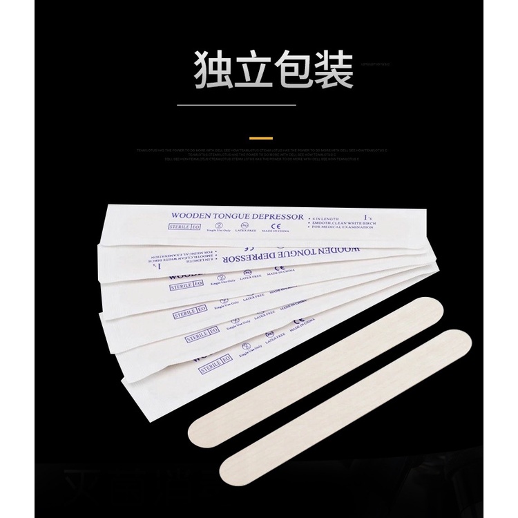 Bảng Ép Lưỡi Hình Xăm Bằng Tre Sử Dụng 1 Lần