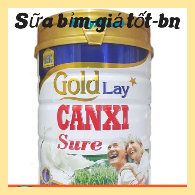 Sữa goldlay canxi 900g date mới
