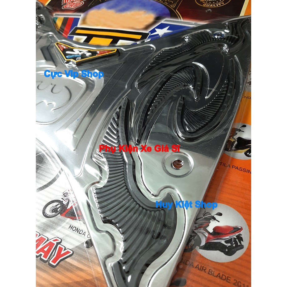 Thảm SH 2017 - 2019 INOX (Tặng Kèm Ốc) Cao Cấp MS2417