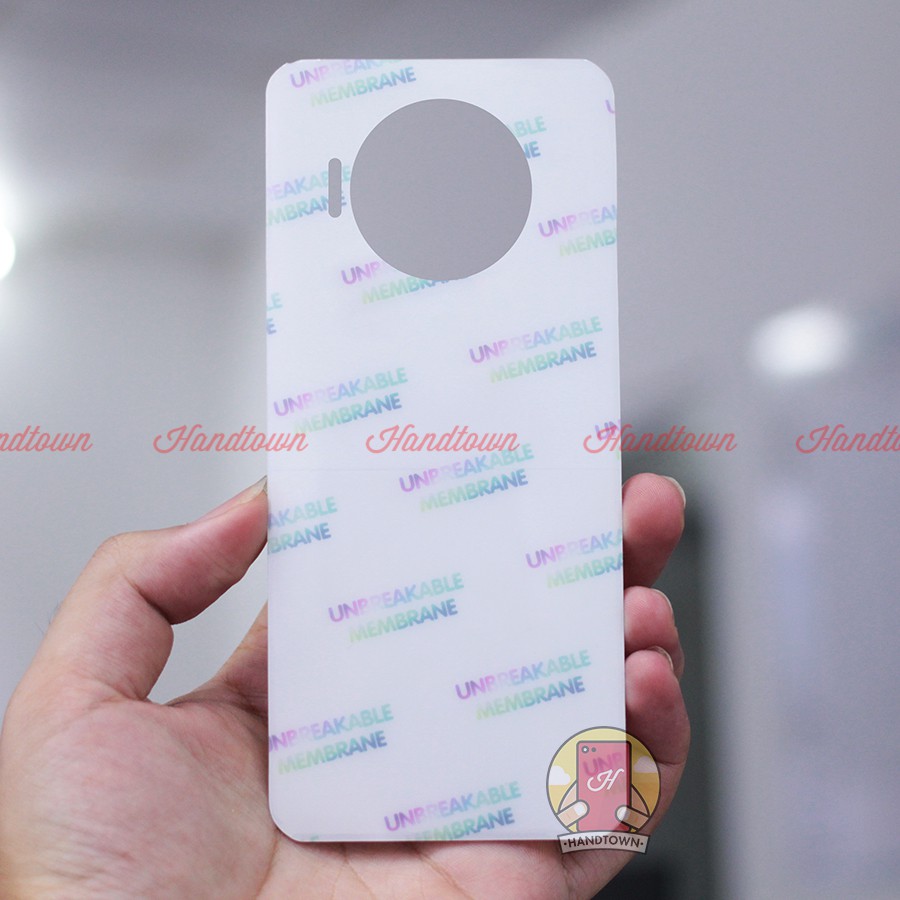 Dán PPF Mặt Lưng Xiaomi Redmi Note 9 Pro 5G Kính Cường Lực Dẻo Vân Cá Sấu / Hiệu Ứng Cầu Vồng / Trong Suốt Chống Va Đập