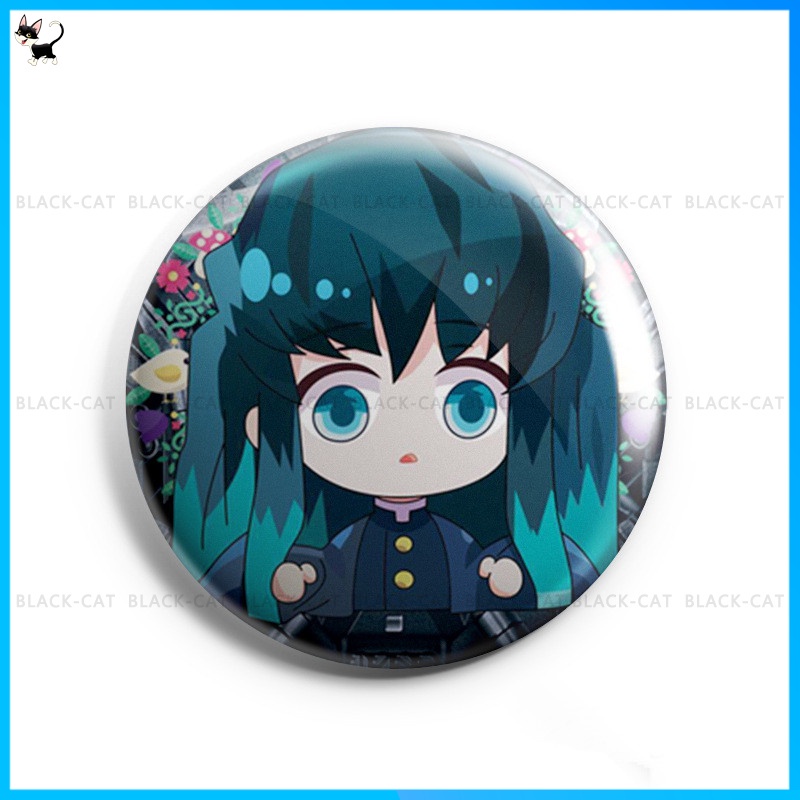 Ghim Cài Áo Hình Nhân Vật Anime Demon Slayer Thời Trang