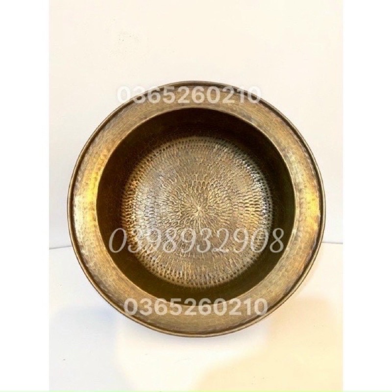 CHẬU ĐỒNG NGUYÊN CHẤT 100%. SIÊU SIÊU KỸ
