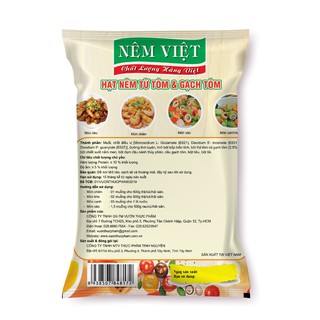 Hạt nêm từ Tôm và Gạch tôm gói 400gr