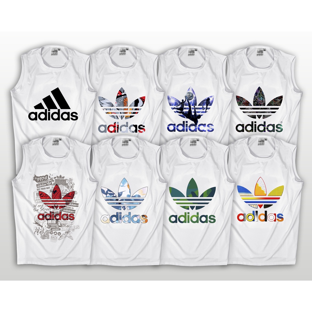 Áo Thun Ba Lỗ Adidas Nam Nữ Chính Hãng, Áo Phông Tanktop Adidas Họa Tiết 01 - 08