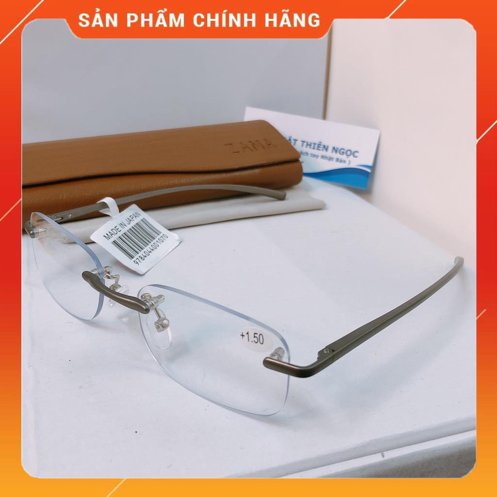 Kính lão thị gọng khoan tròng MIKAPOLARIZED Nhật bản cao cấp kính đọc chữ có độ sáng rõ không mỏi khi đeo KMTNKVN991lâu