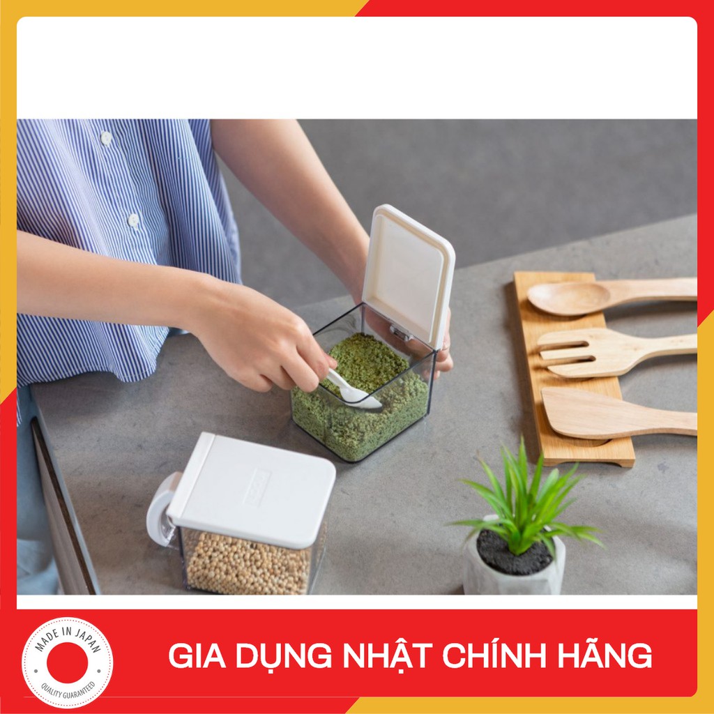 Hộp Gia Vị YoKo Nhật Bản (hộp lẻ) - Nhưa Cao Cấp Chắc Chắn Sang Trọng, Gọn Gàng, Kín, Dễ Lau Chùi