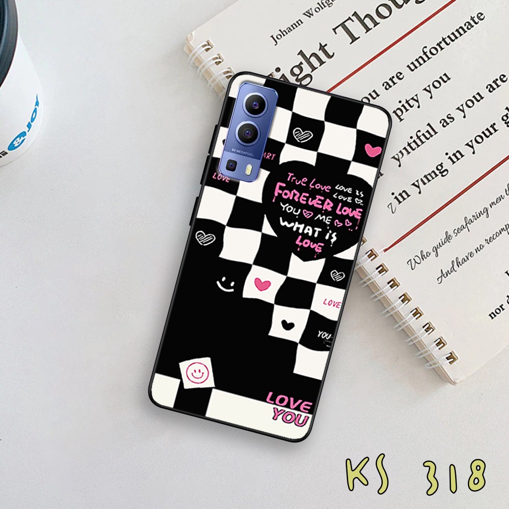 Ốp lưng Vivo y72 5G - Vivo Y15s - Vivo Y52s - Ốp in hình họa tiết caro bền, đẹp