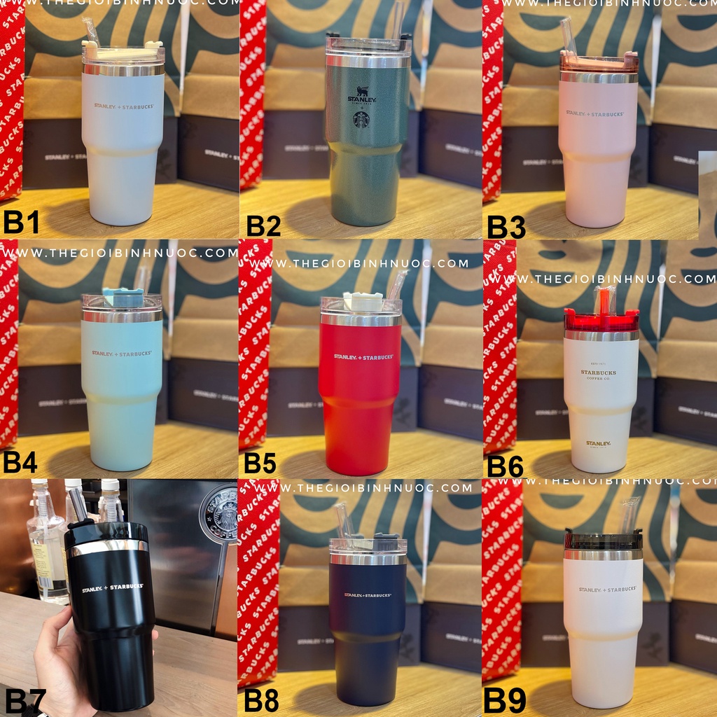 Bình Nước Giữ Nhiệt StarBucks Sang Trọng